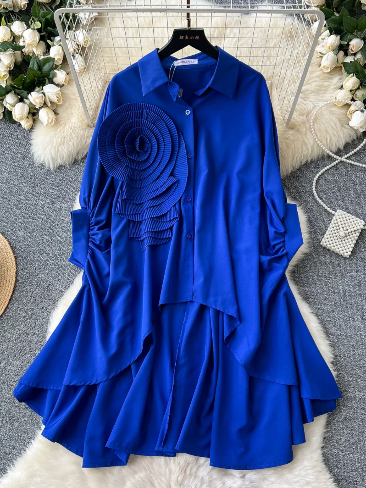 Downtown club shirt dress SD118 images